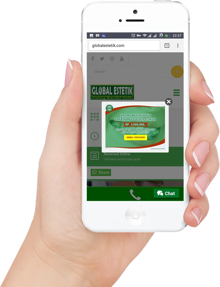 Gebyar Voucher Line Global Estetik- Global Estetik Dental Care
